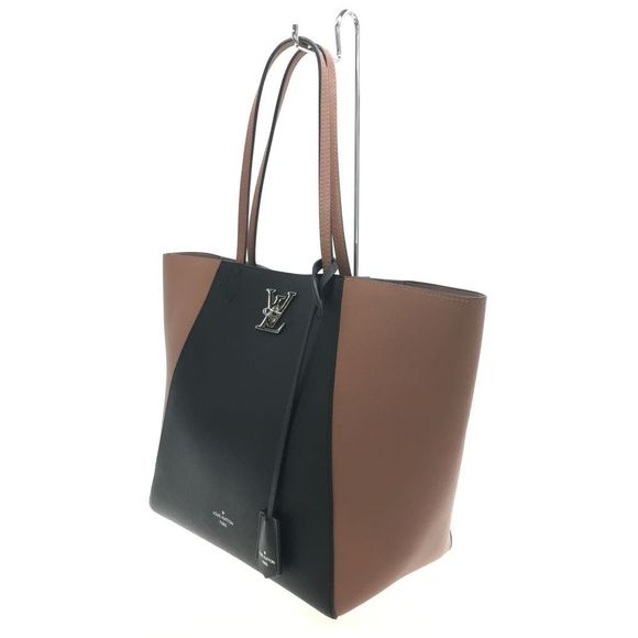 Louis Vuitton LockMe Shoulder Bag Bi color Pink Black - Picture 2 of 4